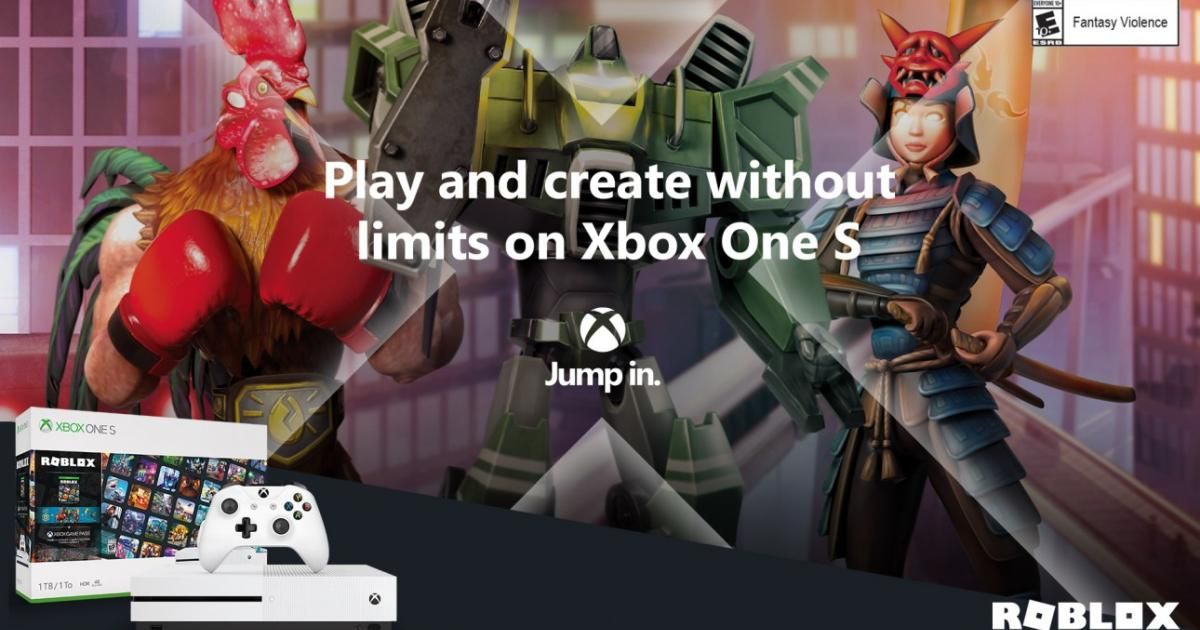 Microsoft Und Roblox Kooperieren Fur Xbox One S Bundle Prosieben Games - sofort spielen ohne anmeldung roblox kostenlos spielen
